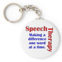 Speech Thereapy Key Chain