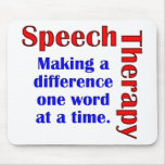 Speech Thereapy mousepads