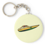 Speed Boat Key Chains