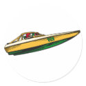 Speed Boat stickers by shopstew Speed Boat stickers