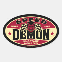 Speed Demon 003B Sticker