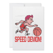 Speed Demon Invitation