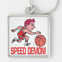 Speed Demon Key Chain