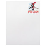 Speed Demon Letterhead Template