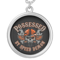 SPEED DEMON necklaces