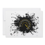 Speed Emblem Urban Style 1 Personalized Invite