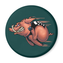Speed Hog Refrigerator Magnets