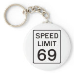 Speed Limit 69 Key Chains