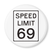 Speed Limit 69 magnets
