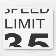 Speed Limit Mousepad