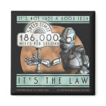 Speed Limit Square Magnet