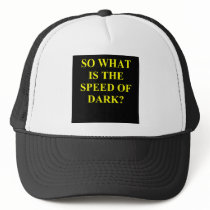 speed of dark. hats
