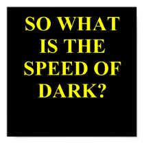 speed of dark. posters