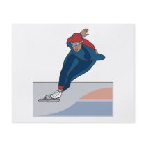 speed skater flyers
