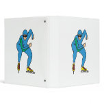 speed skater graphic binder