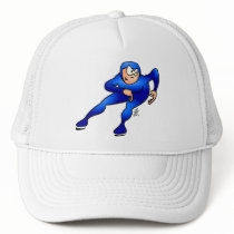 Speed skater - Ice skater Mesh Hat