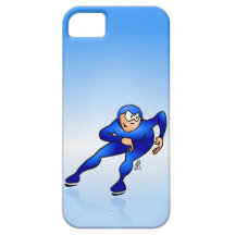 Speed skater iPhone 5 cases