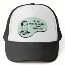 Speed Skater Voice Trucker Hat