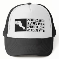 Speed Skating Survive Mesh Hats