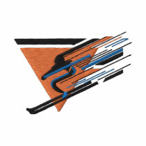 Speed Skier embroidered shirts by ZazzleEmbroidery Speed Skier embroidered shirts