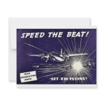 Speed The Beat invitations
