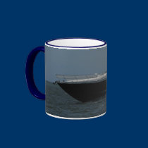 Speeding Across the Bay 2 mugs