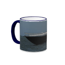 Speeding Across the Bay Mug