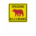 Speeding Kills Bears t-shirts by ianloic Speeding Kills Bears t-shirts
