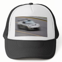 Speeding Sports Car Trucker Hats