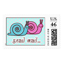 SPEEDO & SPAGO THE SNAILS STAMP