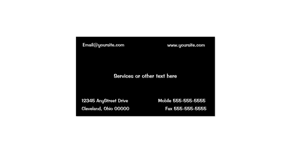 Speedometer Business Card Zazzle