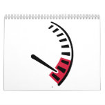 Speedometer car racing calendar