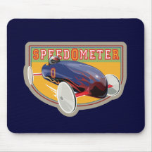 Speedometer Coaster Car Mouse Pad