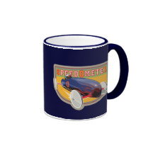 Speedometer Coaster Car Mug