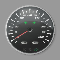 Speedometer magnets