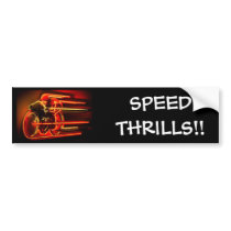SPEEDTHRILLS!! bumper stickers by mike445 SPEEDTHRILLS!! bumper stickers
