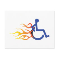 Speedy Chair Postcard by hobble Speedy Chair Postcard