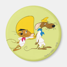 Speedy Gonzales and Friend Fridge Magnet