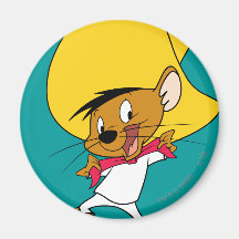 Speedy Gonzales Bow-Tie Fridge Magnet