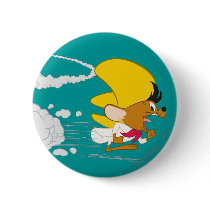Speedy Gonzales Running in Color Pinback Button