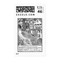 Speedy Snail on Wheels Stamps