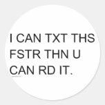 Speedy Texter Stickers