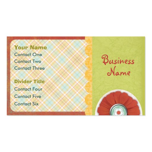 Spell It Out Business Cards (front side)
