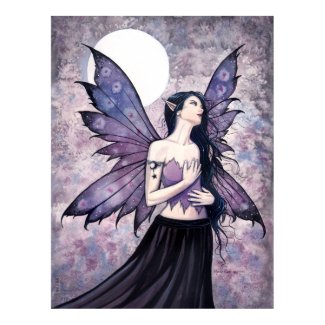 Spell of Night Fairy Poster by Molly Harrison print