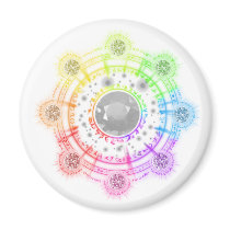 Spell Ring Light Magnet by scyoni Spell Ring Light Magnet