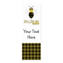 Spelling Bee Champ Bookmark business cards by bugspot Spelling Bee Champ Bookmark business cards