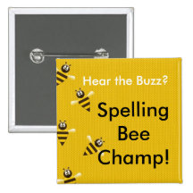 Spelling Bee Champ Button