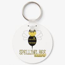Spelling Bee Champ Keychain by bugspot Spelling Bee Champ Keychain