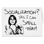 Spelling Socialization Cards