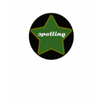 Spelling Star T-Shirt by CubeDweller Spelling Star T-Shirt